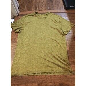 Lululemon Mens Metal Vent Tech Shirt Short Sleeve Mossy Green XL Athleisure